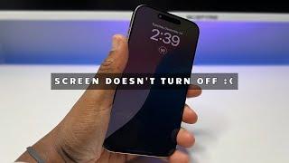 How to Turn Off iPhone Screen, Display Always On, Dim and Won't Turn Off • iPhone 16s