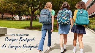 STYLE COMPARISION: CAMPUS BACKPACK vs XL CAMPUS BACKPACK