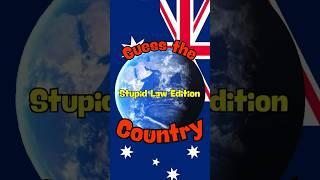 Guess the Country - Stupid Law Edition. Did any of them surprise you? #quiz #shorts #law