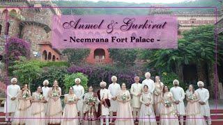 Destination Wedding in Neemrana Fort Palace || Anmol & Gurkirat || Dreamz Wedding Planner ||