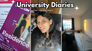 Back to School: first week of uni, study vlog, university of Hertfordshire