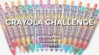 PencilStash Adult Coloring - Crayola Challenge!