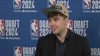 Juan Nunez after getting drafted by the Spurs: "I am just trying to enjoy the moment"
