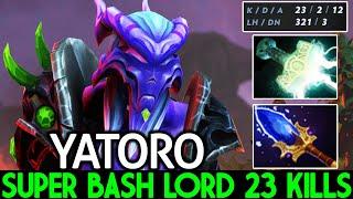 YATORO [Faceless Void] Super Bash Lord 23 Kills Carry Game Dota 2