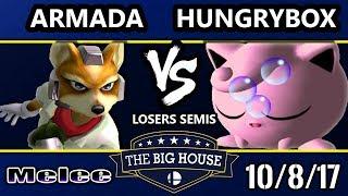 TBH7 SSBM - [A]rmada (Peach) Vs. Liquid` Hungrybox (Jigglypuff)  Melee L.Semis