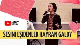 MAYSA MYRADOWA TURKMEN HALK AYDYMY 2020 JANLY SESIM JANLY SES