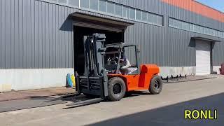 CPCD100   10TON  diesel forklift  #forklift  #10ton # lift  #logistics