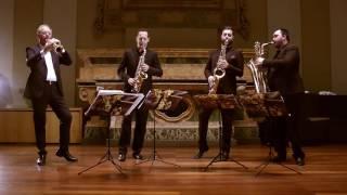 Federico Mondelci Italian saxophone Quartet / BARBER, Adagio op. 11 (1936)