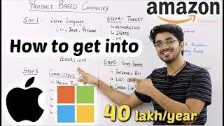 How to study for College Placements | How to get into Product Based Companies