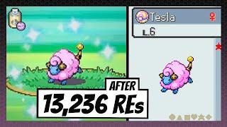 LIVE | Shiny Mareep after 13,236 REs in Pokémon HeartGold!