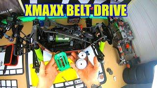 How to install my Belt Drive in my Traxxas Xmaxx 8s. (Links in the description)
