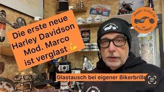 Die erste Bikerbrille aus der Harley Davidson Kollektion ist verglast