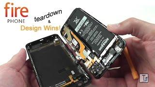 Amazon Fire Phone Teardown and Design Wins