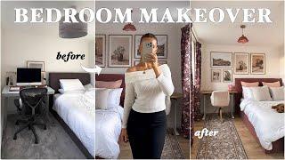 BEDROOM MAKEOVER | giving our guest bedroom an extreme transformation! 