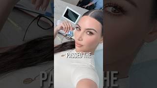 KIM KARDASHIAN graduates law program — Bar Exam Next! ️ #shorts