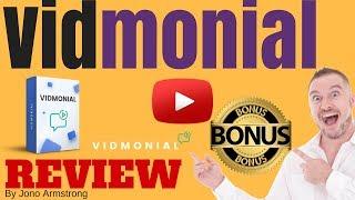 Vidmonial Review ️WARNING️ DON'T BUY VIDMONIAL WITHOUT MY CUSTOM BONUSES!!