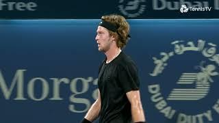 Highlights: Medvedev vs. Rublev - Final - 2023 Dubai Duty Free Tennis Championships