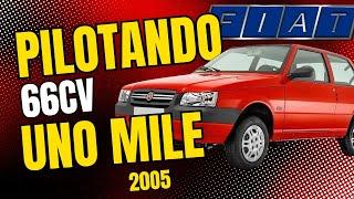 A LENDA SEM ESCADA NO TETO - FIAT UNO MILLE 2005 - POV