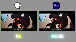 my blurrr app vs after effects | Molob Remake!