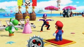 Super Mario Party - Challenge Road - Mashrom Beach: Mario