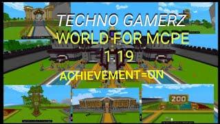 Techno gamerz world download link for mcpe 1.19.51|GHOUL GAMING|