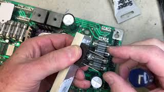 Diagnosing and properly replacing a failed bridge rectifier, Williams WPC PowerDriver board