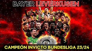 BAYER LEVERKUSEN  CAMPEÓN INVICTO BUNDESLIGA ᴴᴰ Todos los Goles y Todos los Partidos