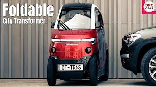 City Transformer is a Foldable Electric Car From Israel