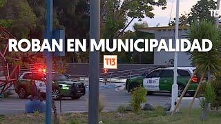 Roban computadores y  caja fuerte desde la Municipalidad de La Granja