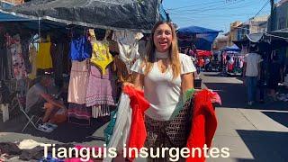 Outfit chidos con 100 pesos  acompáñame al tianguis ️ iris Gómez 