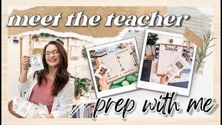 prep with me for meet the teacher! forms, gifts, flow, + ideas