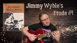 Jimmy Wyble's Etude #4 | Solo Jazz Guitar Counterpoint Performance