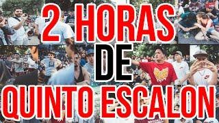 2 HORAS DE QUINTO ESCALON | BATALLAS CON MAS VISITAS | Batallas De Gallos