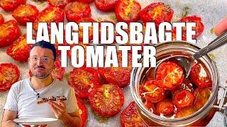 Glem soltørret tomater! Min langtidsbagte tomater smager 1000 gange bedre end soltørret tomater!