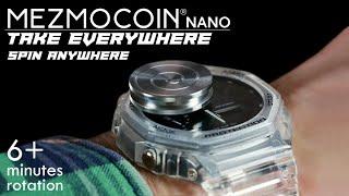 MEZMOCOIN® Nano- Ultra compact quick-release Spinning Toy