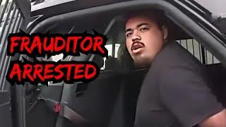 FRAUDITOR GETS ARRESTED DURING FELONY TRAFFIC STOP