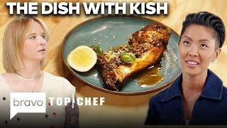 Stephanie Cmar On The Intricacies Of Blind Tasting | Top Chef | The Dish With Kish (S21 E12) | Bravo