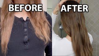 BEST HAIR CARE FOR DRY DAMAGED HAIR! (look at my results!)