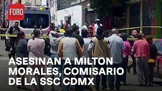 Asesinan al comisario en jefe de la SSC CDMX en Coacalco - Las Noticias