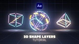 3D Shapes with Shape Layers | No Plugins | After Effects Tutorial