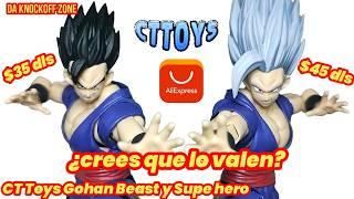 CT Toys Gohan Súper Hero vs Gohan Beast Reseña y Analisis #dragonball #review #unboxing #aliexpress