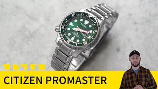 Citizen Promaster - титановые дайверские часы