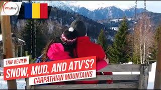 Trip to Carpathian Mountains, Predeal Winter Resort, Romania