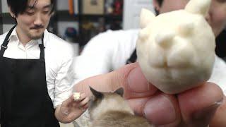 Chef Savix Creates A Dough Cat Sculpture