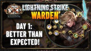 Lightning Strike Warden Day 1 Update | PoE 3.25