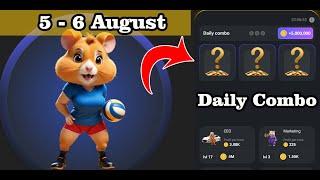 Hamster Kombat Daily Combo For 5 - 6 August.