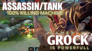 GROCK | ASSASSIN/TANK | GAMEPLAY | yeah2xboi Gaming