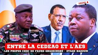 Entre la CEDEAO et l'AES, les Propos Choc de Faure Gnassingbé - Otage Bazoum au Niger