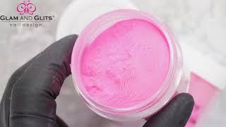 Glam and Glits Nail Design - BL3024 PINK-A-HOLIC - Acrylic Colour Powder Swatch Colour