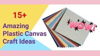 15+ amazing Plastic Canvas Craft Ideas to make | @CraftStack